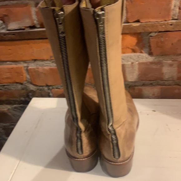 Cordani Calzature tan boots soft and distressed leather - size 38/7.5 - Picture 4 of 7